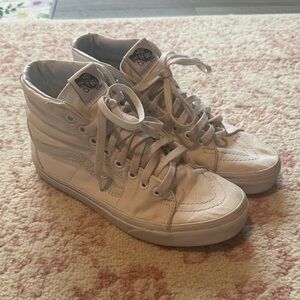 Vans Women's white High-Top Sneakers
